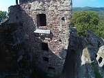 Burgruine Hohnstein von "oben" (Foto: Peter Blei)