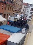 Erste Regenwand unsch&ouml;n f&uuml;r den Zwiebelmarkt (Foto: Privat)