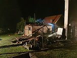Schuppenbrand in Mauderode (Foto: FFW Ellrich) Schuppenbrand in Mauderode (Foto: FFW Ellrich)