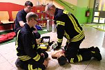 Feuerwehr in den Eichsfelder Werkst&auml;tten (Foto: Feuerwehr Heiligenstadt)