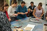 Bastelabend in der Jugendkunstschule (Foto: Europaservice Nordth&uuml;ringen)