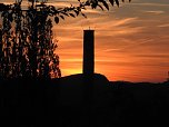 Abendrot, aufgenommen von der Stadtmauer (Foto: Peter Blei)
