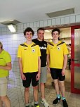 Bei den ganz gro&szlig;en mit dabei - Franz Stritzel und Benedict V&ouml;lker bei der Qualifizierung zu den deutschen Jahrgangsmeisterschaften in Halle (Foto: SVN '90 Nordhausen)
