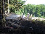 Brand im Alten Stolberg (Foto: nnz)