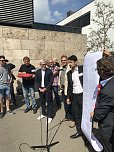 50 Demonstranten kamen aus dem Landkreis Nordhausen (Foto: privat)