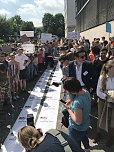 50 Demonstranten kamen aus dem Landkreis Nordhausen (Foto: privat)