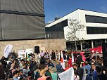 50 Demonstranten kamen aus dem Landkreis Nordhausen (Foto: privat)