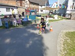 Kinder im Stra&szlig;enverkehr - Aktionstag in Bielen (Foto: D. K&ouml;hler)