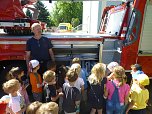 Kinder im Stra&szlig;enverkehr - Aktionstag in Bielen (Foto: D. K&ouml;hler)