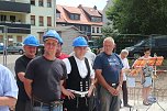 Grundsteinlegung f&uuml;r die Erweiterung des Altenpflegeheims St. Josef in Nordhausen (Foto: Angelo Glashagel)