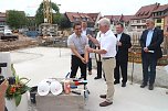 Grundsteinlegung f&uuml;r die Erweiterung des Altenpflegeheims St. Josef in Nordhausen (Foto: Angelo Glashagel)