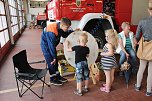 Fahrt mit einem Feuerwehrauto (Foto: Karl-Heinz Herrmann)