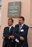 Ehrentafel für Bernhard Wagner enthüllt (Foto: Karl-Heinz Herrmann) Ehrentafel für Bernhard Wagner enthüllt (Foto: Karl-Heinz Herrmann)