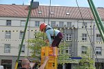 Knax-Kinderfest auf dem Parkplatz der Kreissparkasse (Foto: nnz)