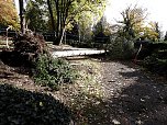 Aufr&auml;umarbeiten auf dem Hauptfriedhof (Foto: Peter Blei)