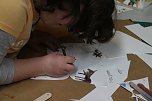 Backen, Basteln, B&auml;ume schm&uuml;cken - an der Jugendkunstschule und im Weltladen konnte man das heute selbst machen (Foto: Angelo Glashagel)