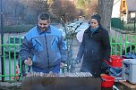 Weihnachtsmarkt an der Kindervilla (Foto: Karl-Heinz Herrmann)