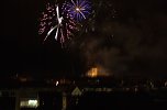 Feuerwerk auf dem Petersberg (Foto: M. Tabatt)