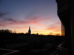 Sonnenuntergang in Nordhausen (Foto: P. Blei)