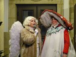 Aufregung am Theater-Adventskalender bei T&uuml;rchen No. 8 (Foto: Matthias Schwarz)