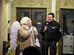 Aufregung am Theater-Adventskalender bei T&uuml;rchen No. 8 (Foto: Matthias Schwarz)