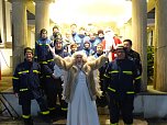 Aufregung am Theater-Adventskalender bei T&uuml;rchen No. 8 (Foto: Matthias Schwarz)