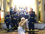 Aufregung am Theater-Adventskalender bei T&uuml;rchen No. 8 (Foto: Matthias Schwarz)