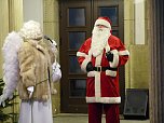 Hinter dem 9. T&uuml;rchen des Theater-Adventskalender verbargen sich die Eleven des Tanzstudio Radeva (Foto: Matthias Schwarz)