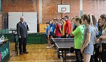 Am vergangenen Mittwoch trafen sich acht Schulmannschaften des Landkreises Nordhausen um das Kreisfinale im Tischtennis der WK I � IV auszutragen (Foto: Kurt Trost)