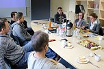Das erste Gr&uuml;nderfr&uuml;hst&uuml;ck an der Hochschule Nordhausen (Foto: Mar&iacute;lia Santana)