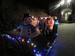 Lebendiger Adventskalender in Harztor (Foto: Lydia Schubert)