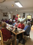 Weihnachtsfeier bei der VOLKSSOLIDARIT&Auml;T (Foto: Yvonne Kraft)