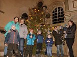 Weihnachtsbaumschm&uuml;cken in Nohra (Foto: R. Englert)