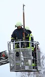 Dachbalken entfernt (Foto: S. Dietzel)