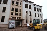 Abriss der Oberstufe des Humboldt-Gymnasiums (Foto: Angelo Glashagel)