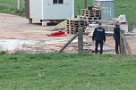 Ausgelaufenes Ammoniumnitrat... (Foto: Silvio Dietzel)