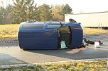 Mit zwei Promille auf Kreisel aufgefahren (Foto: S. Dietzel)