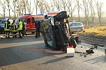 Mit zwei Promille auf Kreisel aufgefahren (Foto: S. Dietzel)