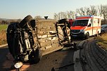 Mit zwei Promille auf Kreisel aufgefahren (Foto: S. Dietzel)