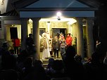 Der Plasma Service Nordhausen stand f&uuml;r das Nikolaus-T&uuml;rchen Pate (Foto: Theater Nordhausen/Loh-Orchester Sondershausen GmbH)