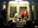 Der Plasma Service Nordhausen stand f&uuml;r das Nikolaus-T&uuml;rchen Pate (Foto: Theater Nordhausen/Loh-Orchester Sondershausen GmbH)