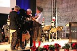 Zwei Mal Ehrenarschleder verliehen (Foto: Karl-Heinz Herrmann)