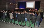 Zwei Mal Ehrenarschleder verliehen (Foto: Karl-Heinz Herrmann)