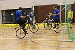 Auch der zweite Heimspieltag in der Radball-Oberliga der M&auml;nner in Nordhausen war f&uuml;r die gastgebende S&uuml;dharzgruppe mit Altstadt Nordhausen und den beiden Ilfelder Mannschaften nicht der erhoffte Befreiungsschlag. (Foto: Uwe Tittel)