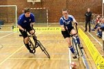Auch der zweite Heimspieltag in der Radball-Oberliga der M&auml;nner in Nordhausen war f&uuml;r die gastgebende S&uuml;dharzgruppe mit Altstadt Nordhausen und den beiden Ilfelder Mannschaften nicht der erhoffte Befreiungsschlag. (Foto: Uwe Tittel)