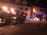 Balkonbrand in Sondershausen (Foto: Feuerwehr Jecha)