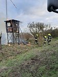 Brandstiftung (Foto: FFW Greu&szlig;en)