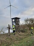Brandstiftung (Foto: FFW Greu&szlig;en)
