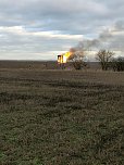 Brandstiftung (Foto: FFW Greu&szlig;en)