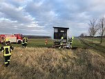 Brandstiftung (Foto: FFW Greu&szlig;en)